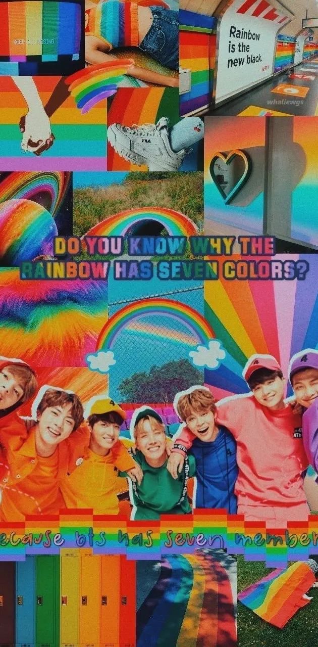 BTS rainbow pride