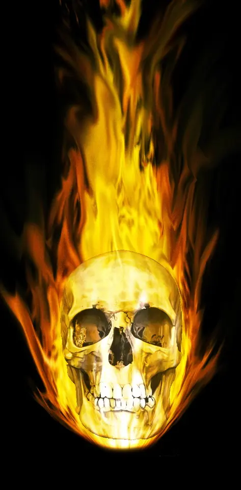 Fire Skull