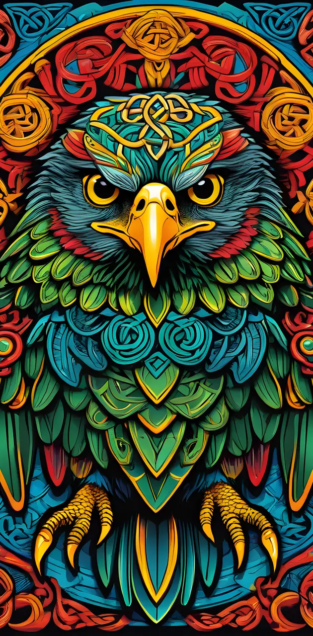 Celtic Aztec Eagle
