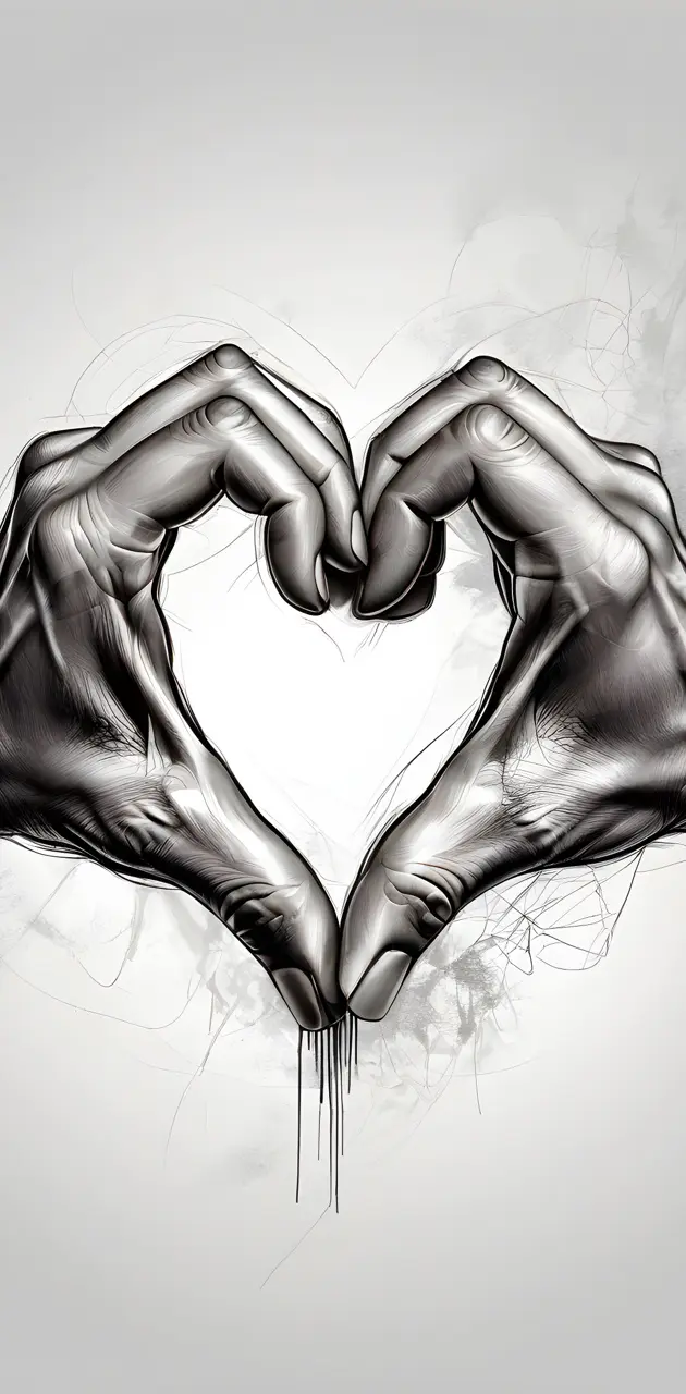 Artistic Heart Hand 🫶🏻