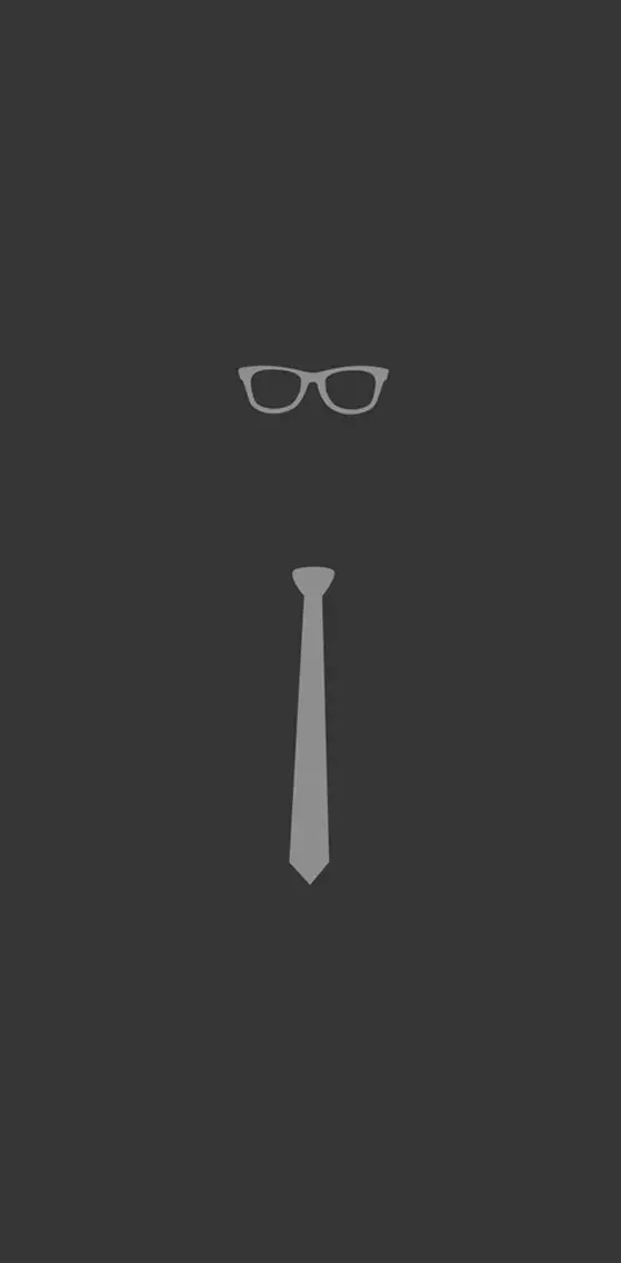 Glasses and tie