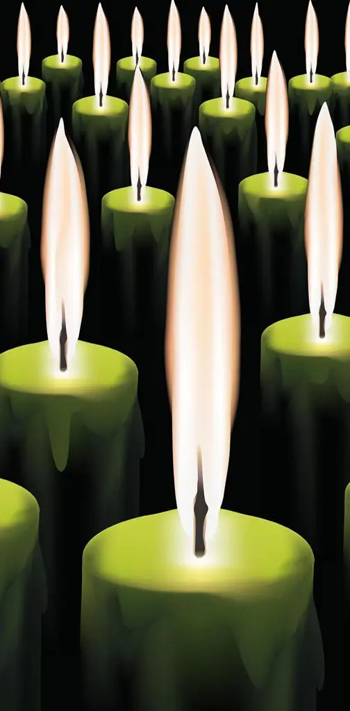 Wax candles
