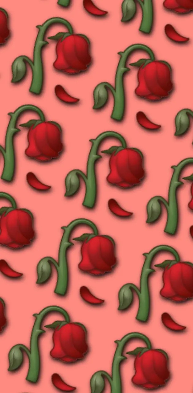 Emoji roses