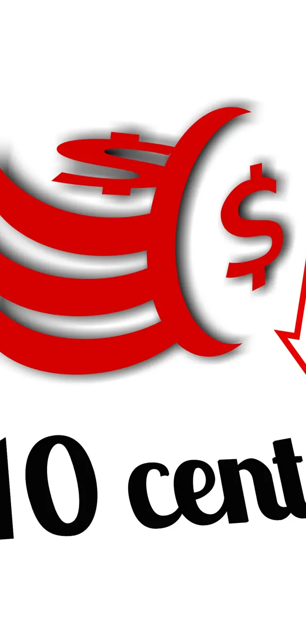 10 cent down logo