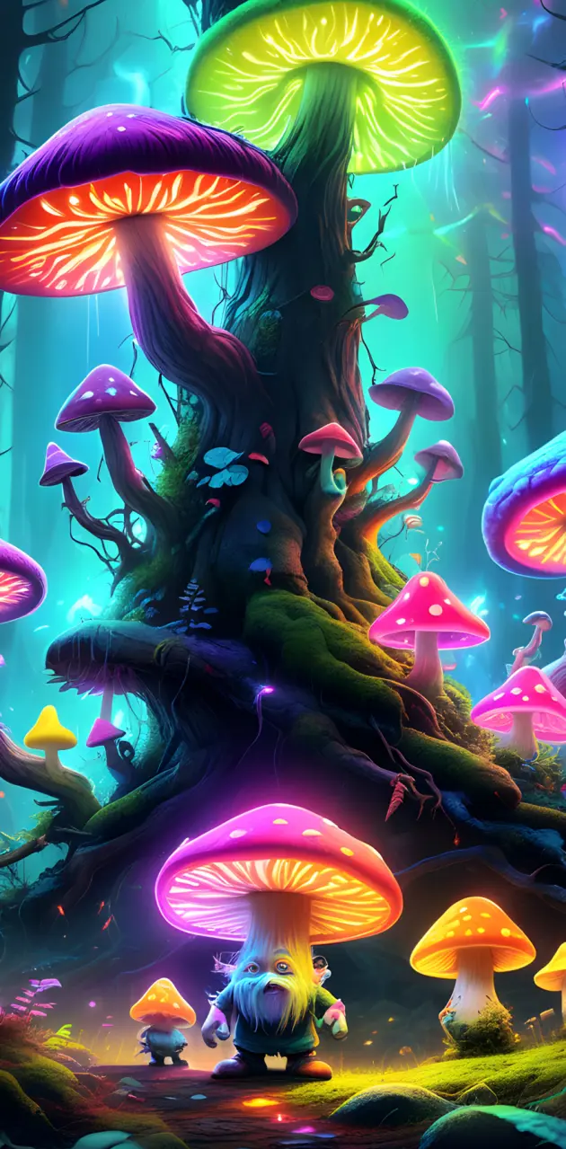 The trippy forest