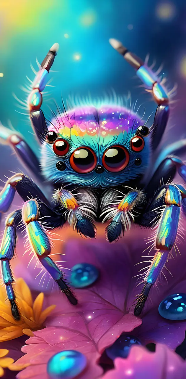 baby jumping spider