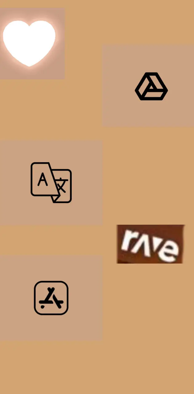 Brown icons 
