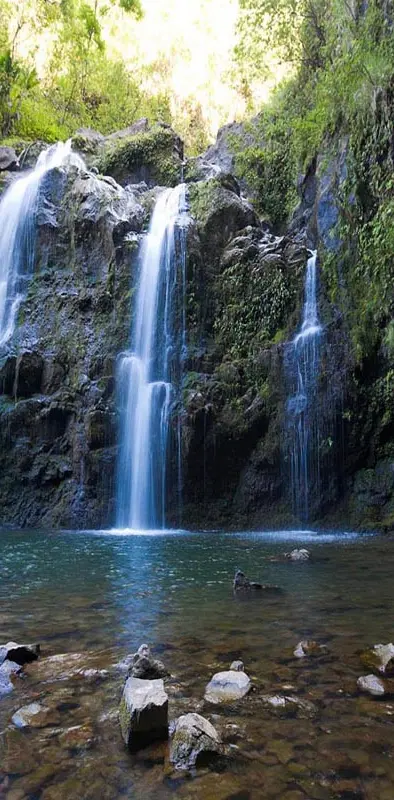 Triple waterfalls