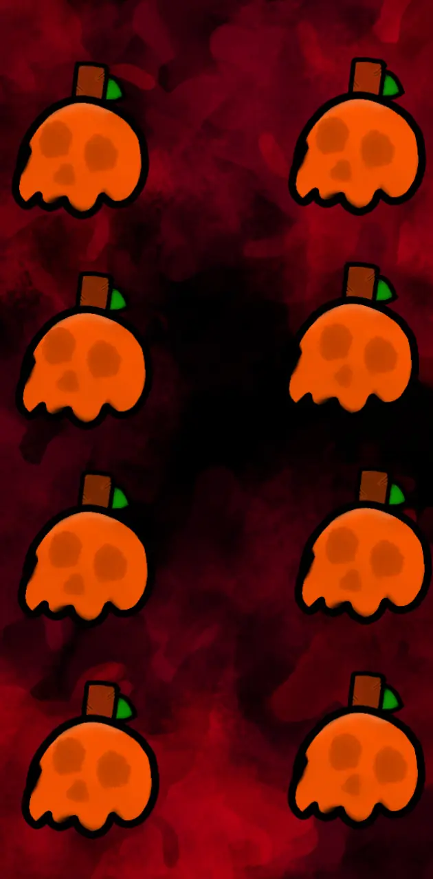 Pumpkin skulls 