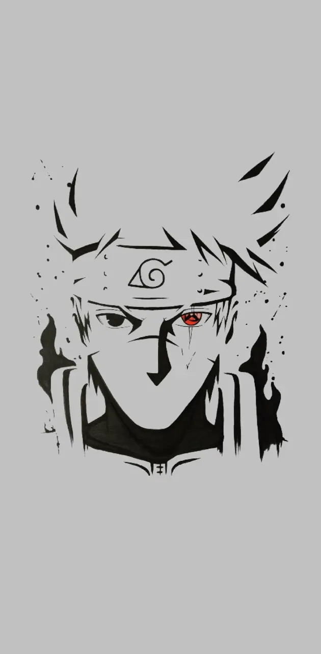 Naruto Kakashi Grey