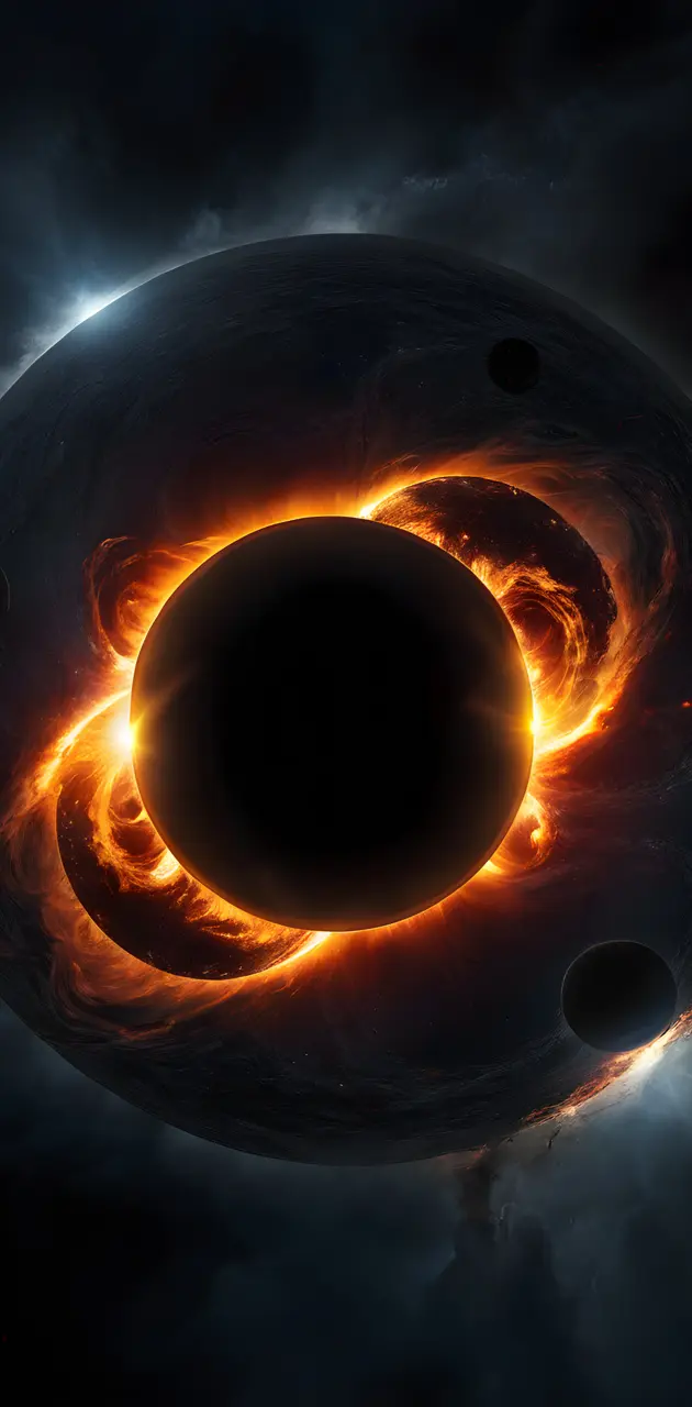 Supernova eclipse.
