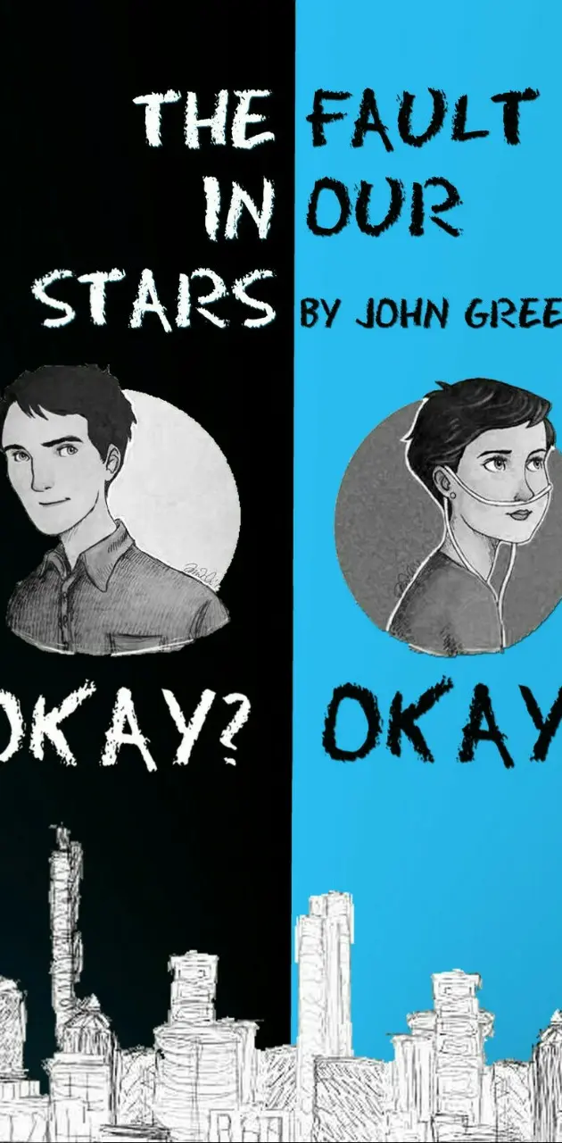 the fault in our stars poster drawing