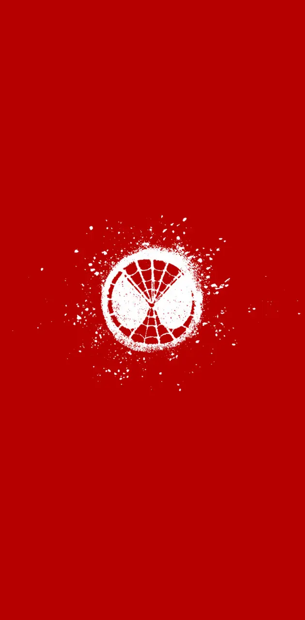 Spiderman Logo White