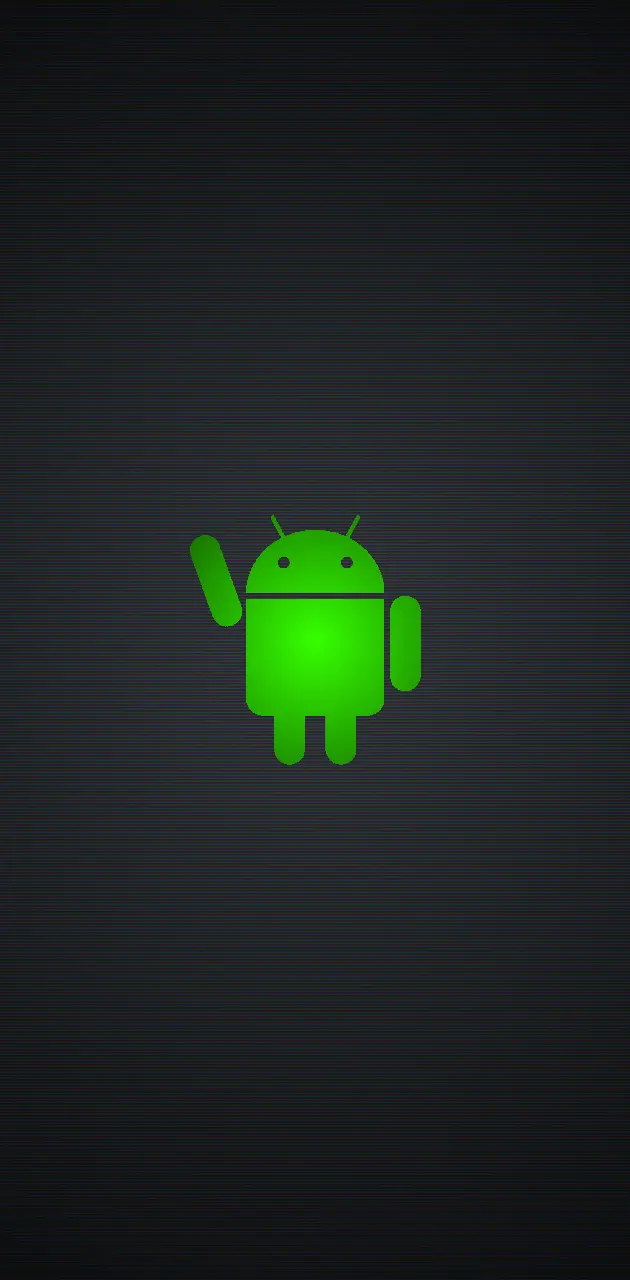 Green Waving Android