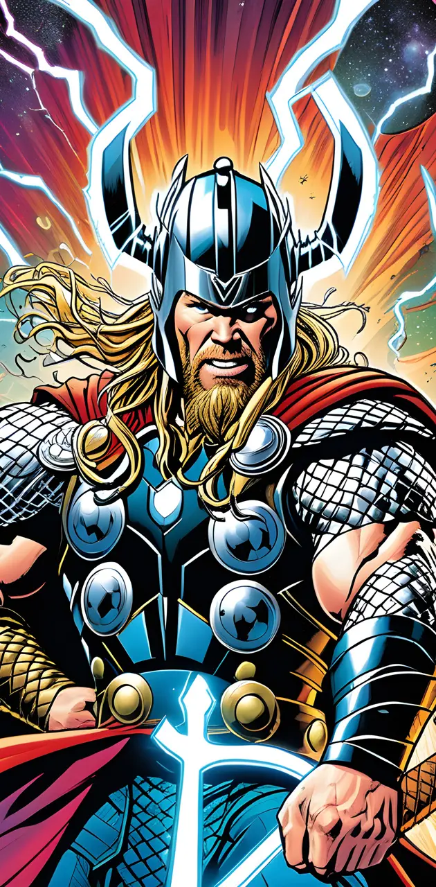 a comic book version of Thor