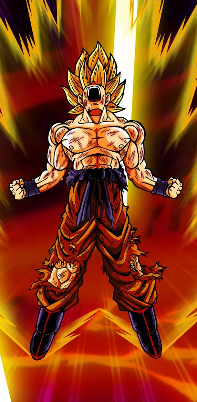 Ssj Goku wallpaper by Roderon - Download on ZEDGE™