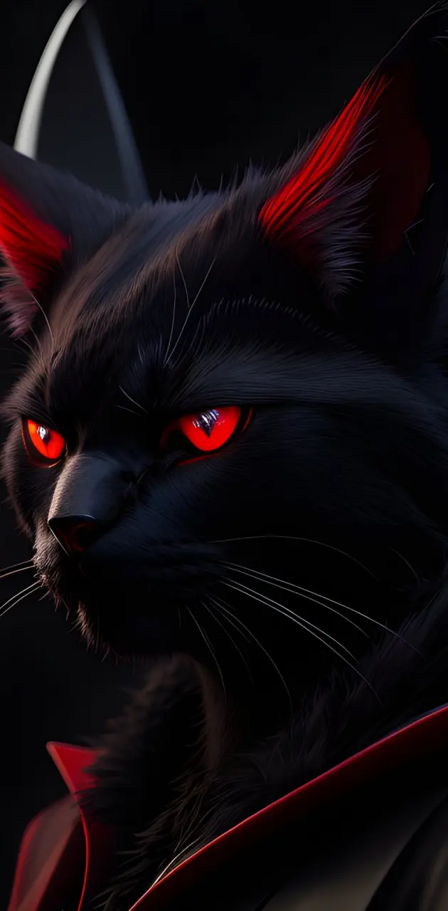 Hell black cat