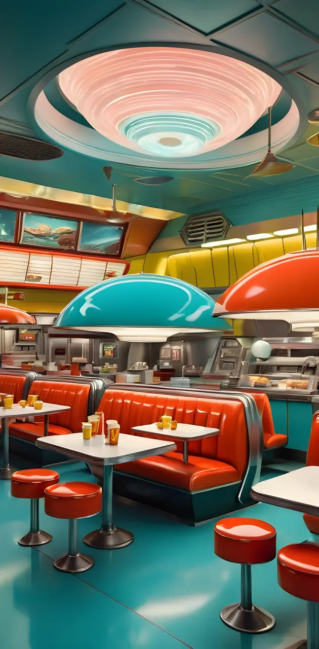 1950's future restaurant