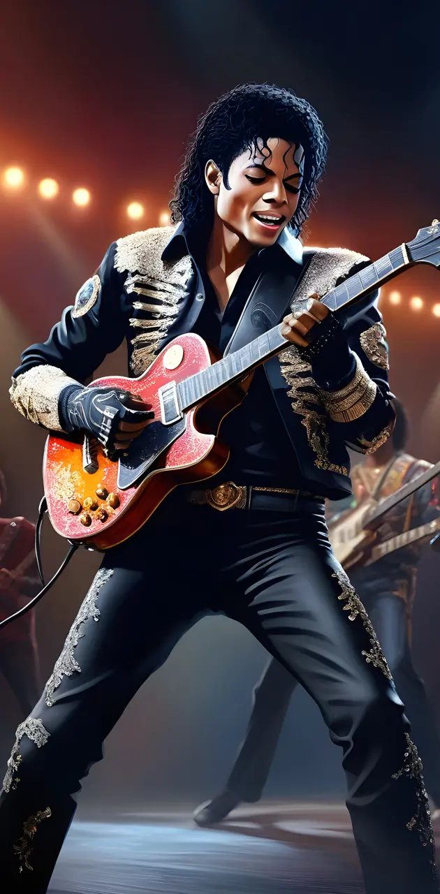 Michael Jackson guitar