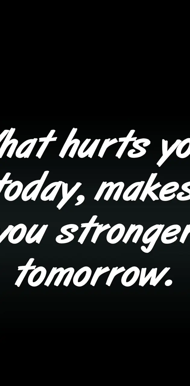 stronger tomorrow