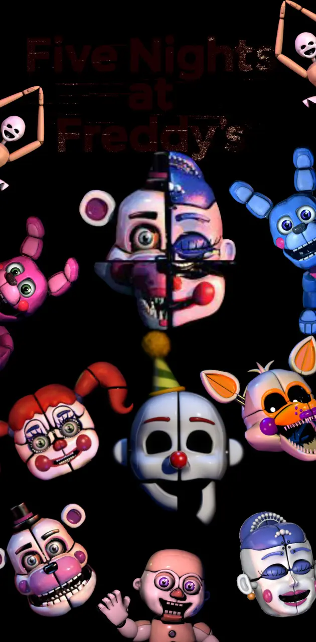 Fnaf sister location wallpaper by Eleanor8987 - Download on ZEDGE™ | f8fc