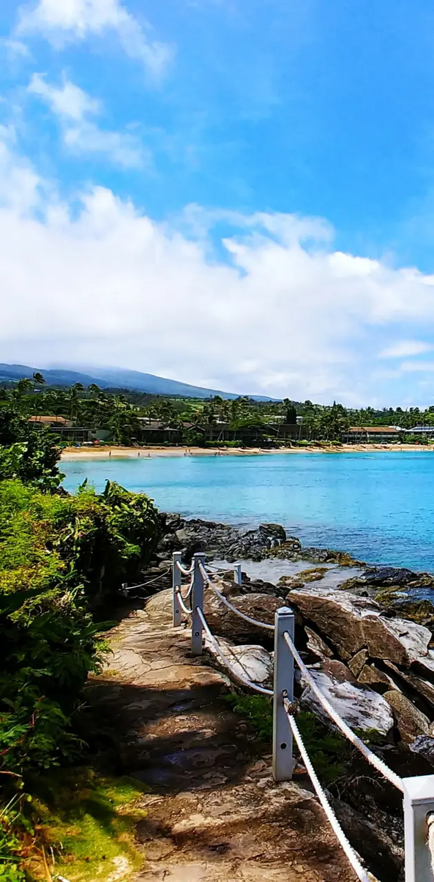 Maui walking path
