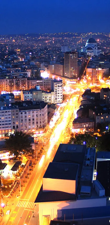 Belgrade At Night