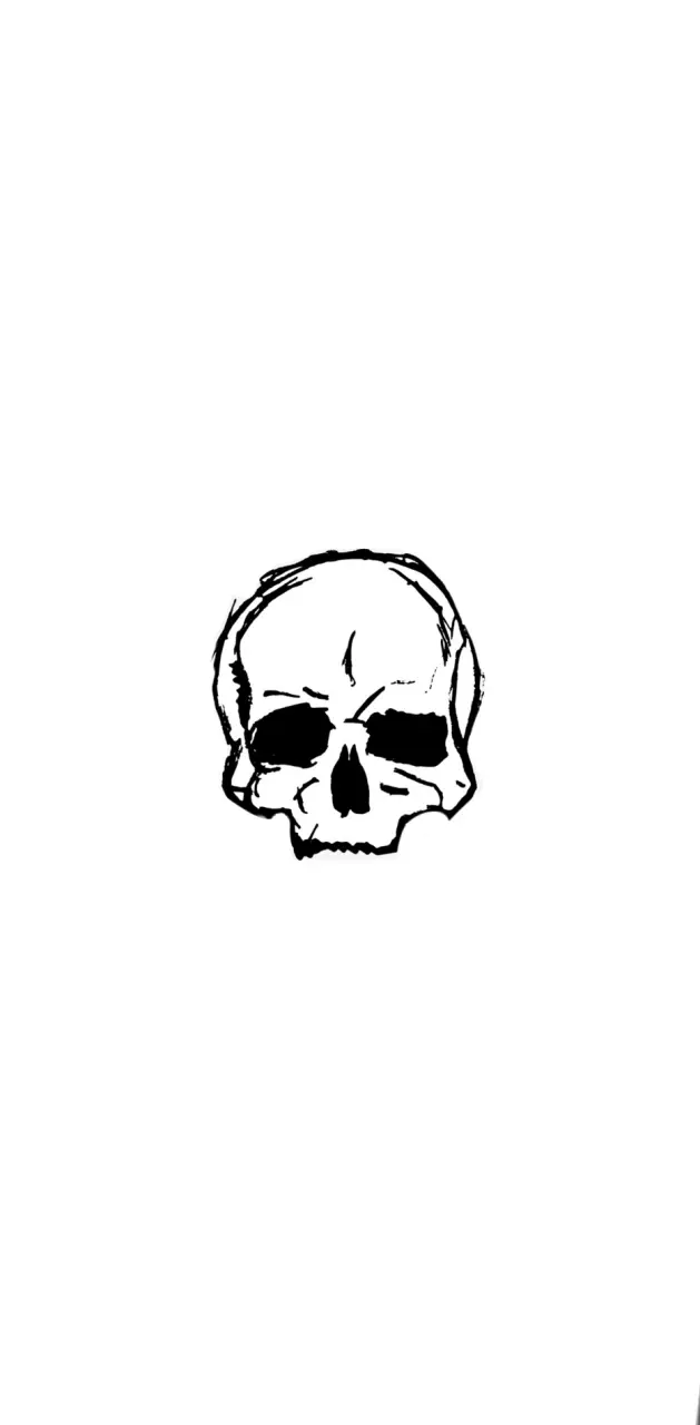 White skull