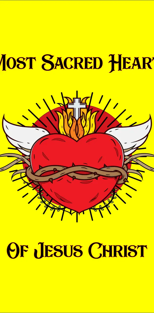 Sacred Heart wallpaper by Tdog2019 - Download on ZEDGE™ | 84be