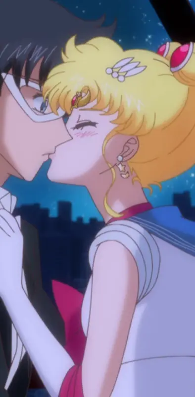 sailor moon kiss