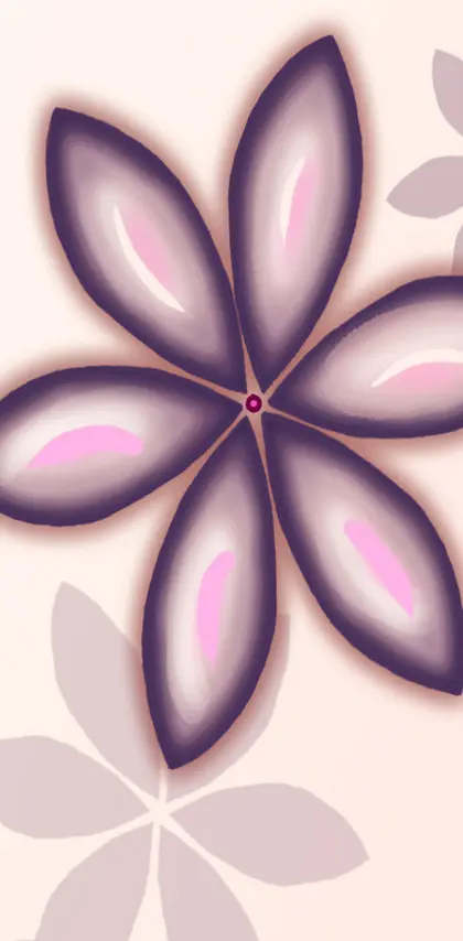 Big Purple Flower