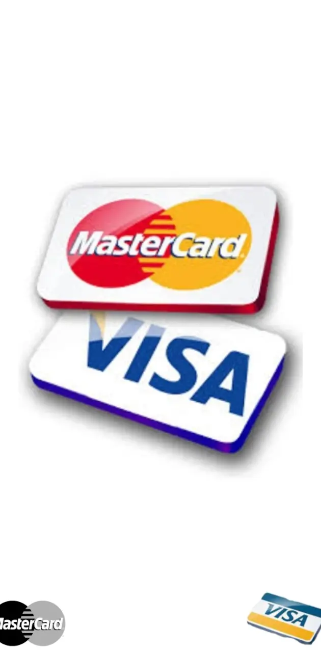 Visa and mastercard 