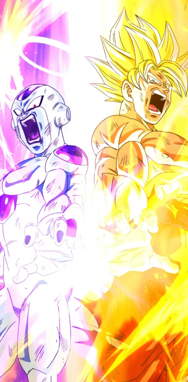 Goku SSJ & Freezer 