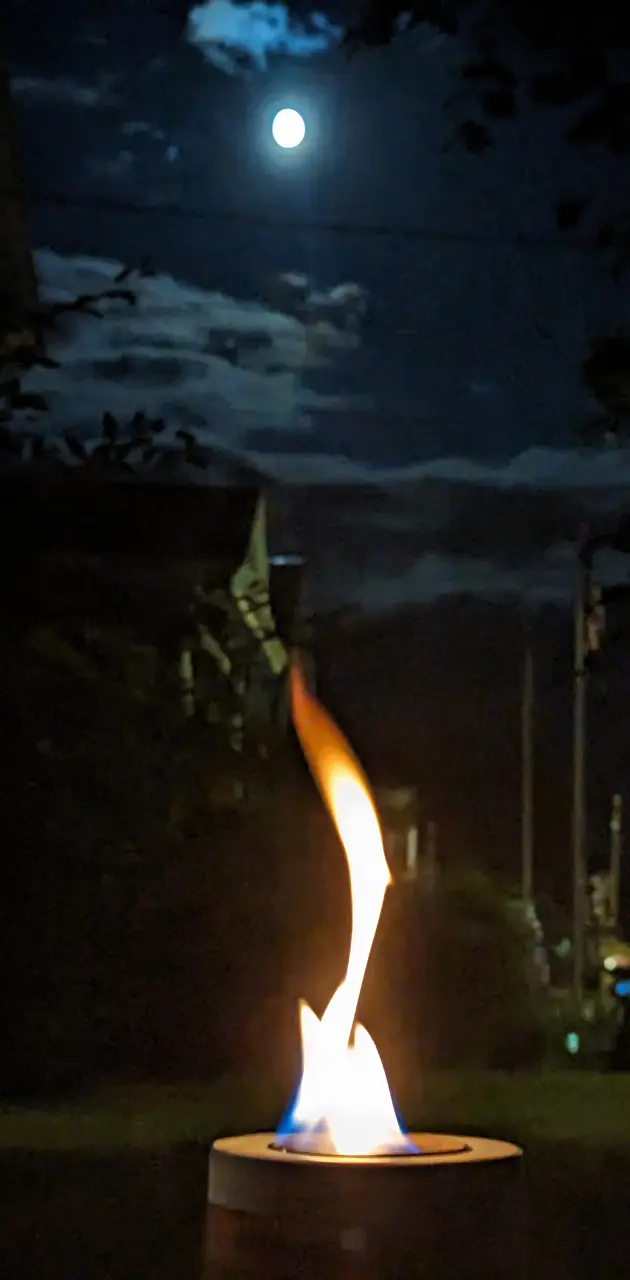 Moonlight fire