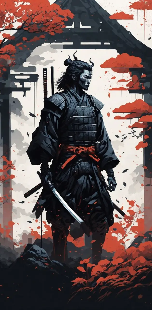 Dark Samurai Warrior
