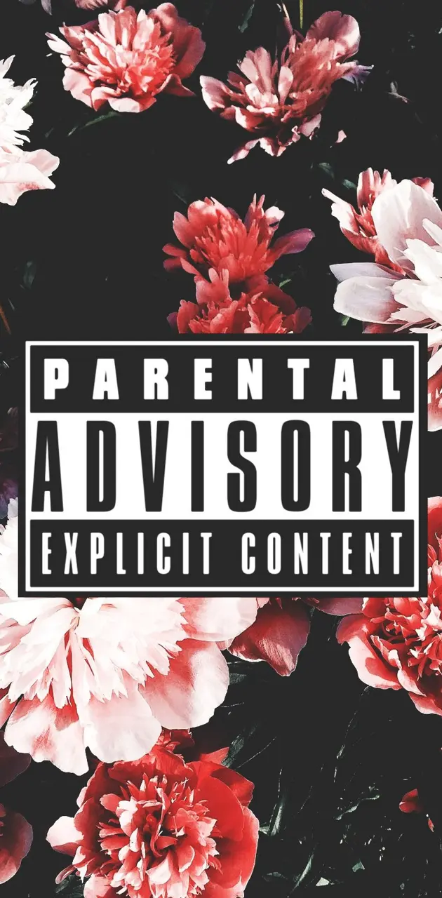 parental advisory explicit content in red