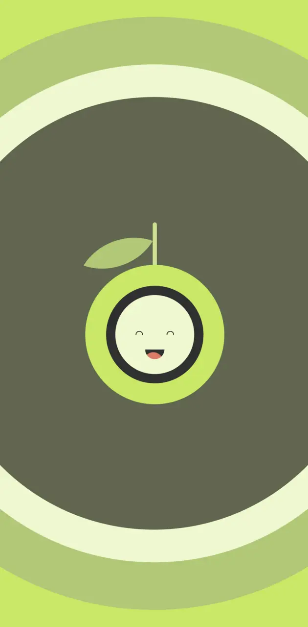 Kiwi fruit character 