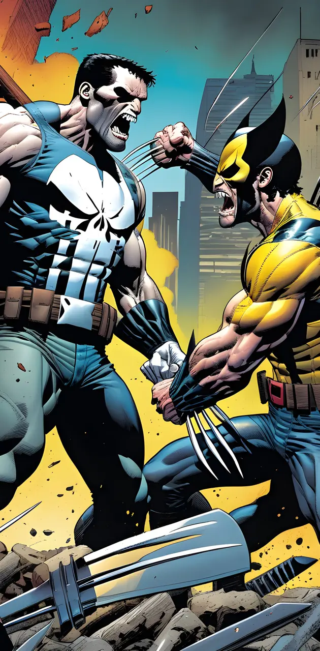 Wolverine Vs The Punisher