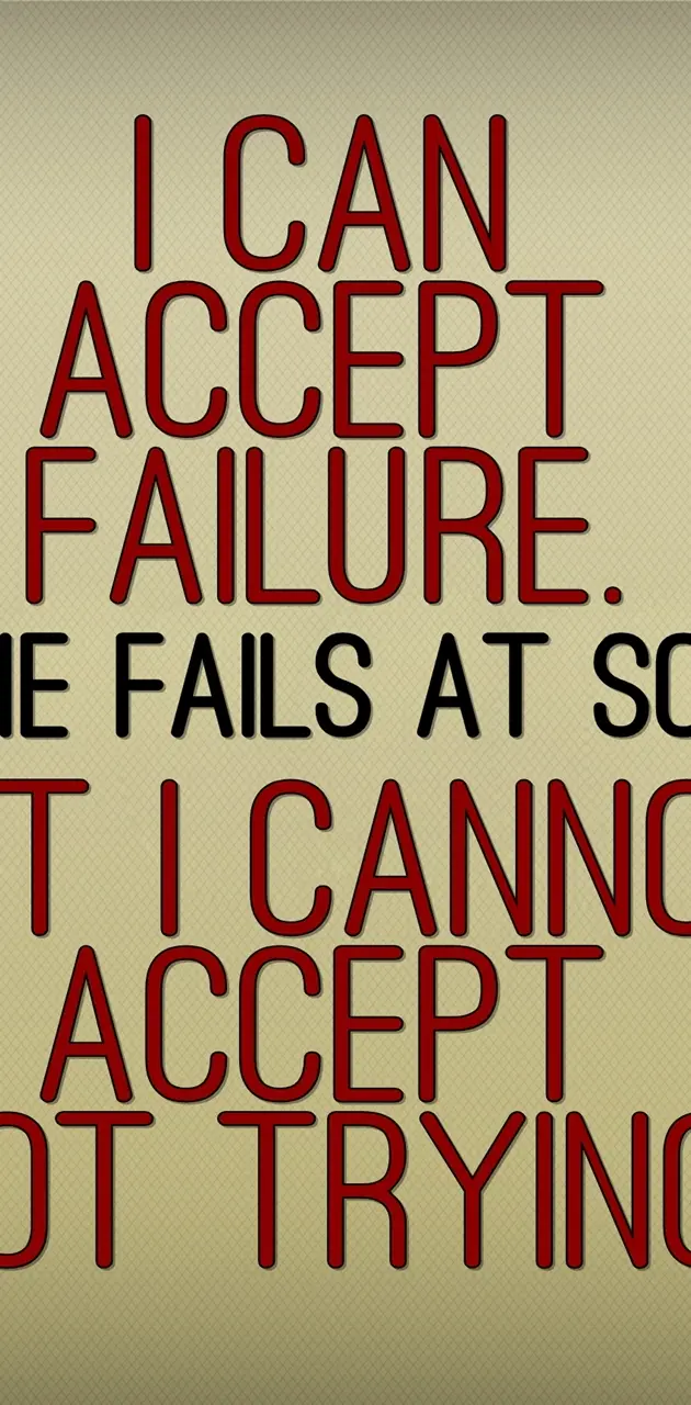 accept failure