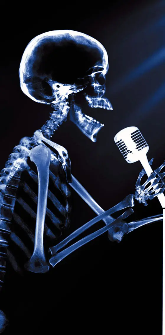 skeleton singer