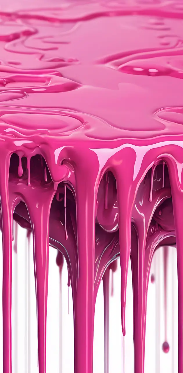 abstract pretty drippy pink liquid