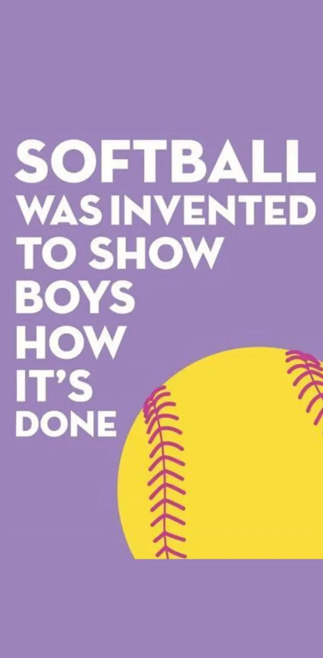 Purple Softball invent