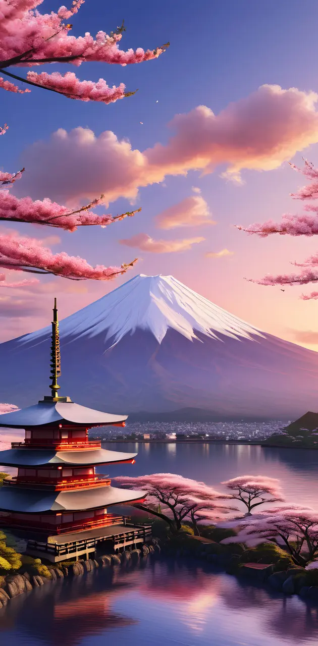 Fuji Sakura Japan