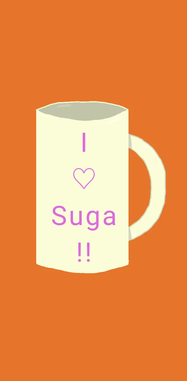 I ♡ Suga cup