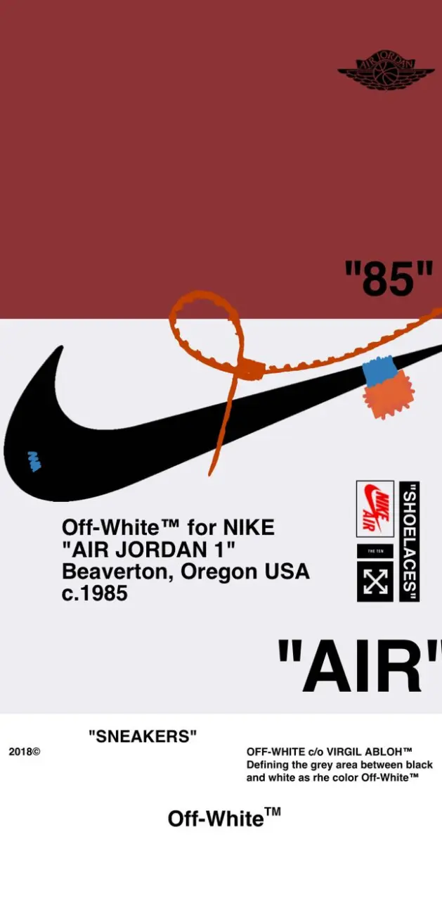 Download Off White Logo Air Text Wallpaper