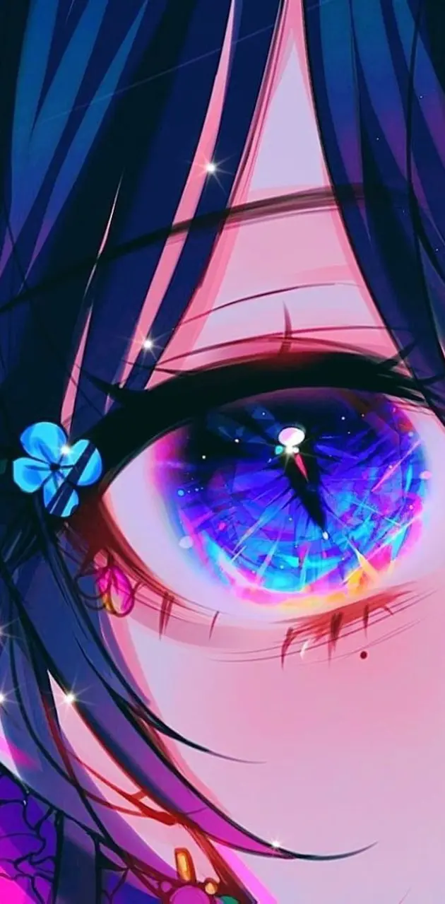 Anime eye aesthetic 