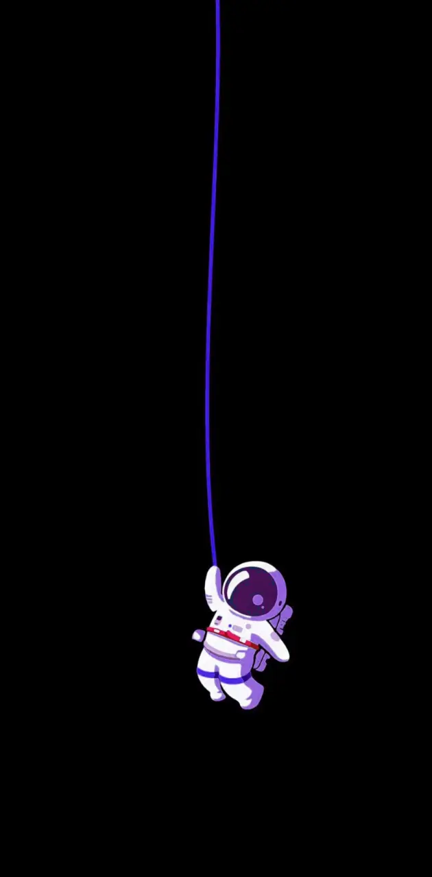 purple astronaut
