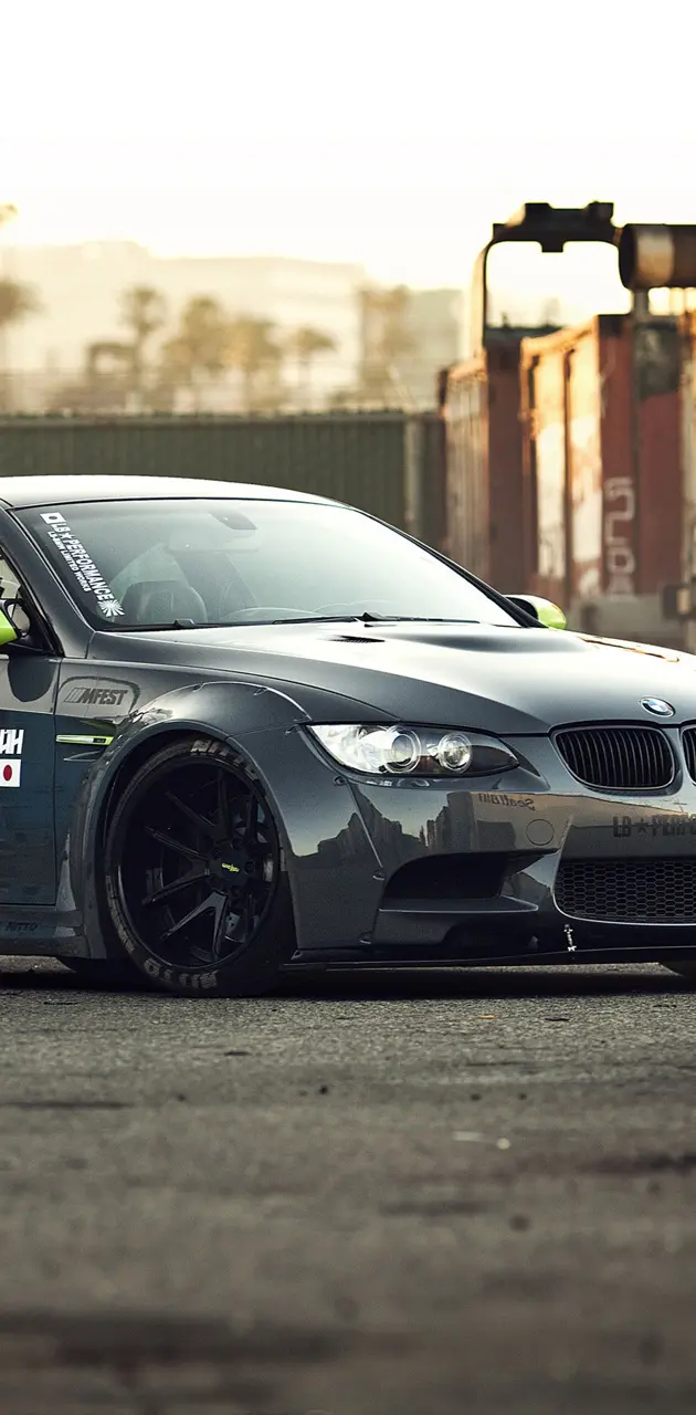 Grey BMW