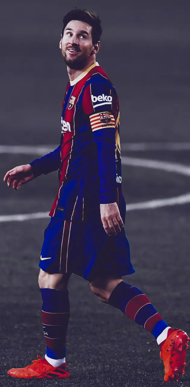 Messi smile