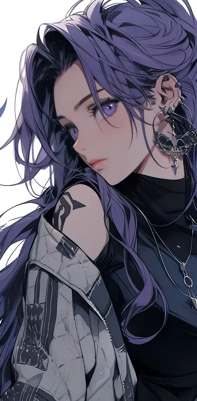 Purple Hair Love